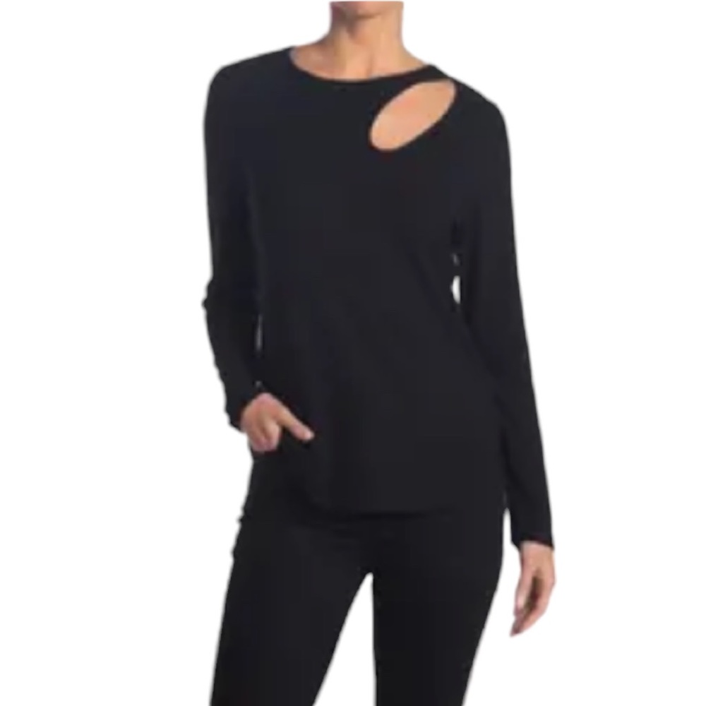 Status by Crenault Knit Crepe with Cutout Top NWT (A1)
